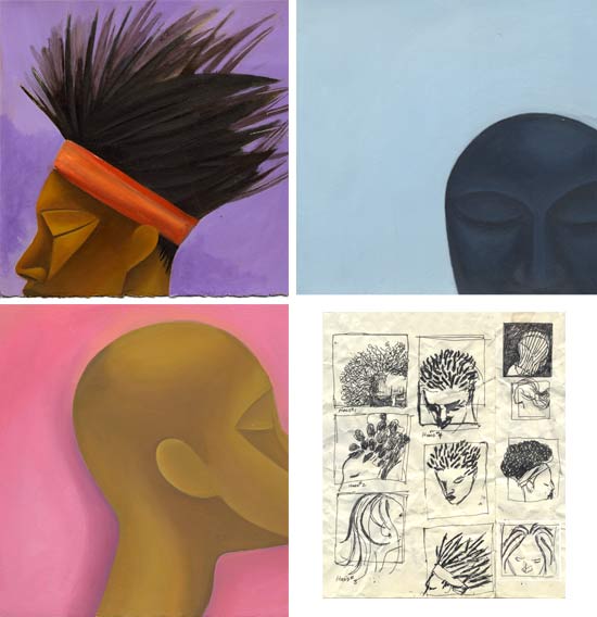 Hair Series: In Progress 1