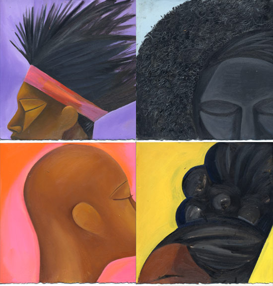 HAIR SERIES : In Progress 2